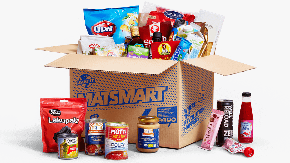 Laatikko tuotteillamme